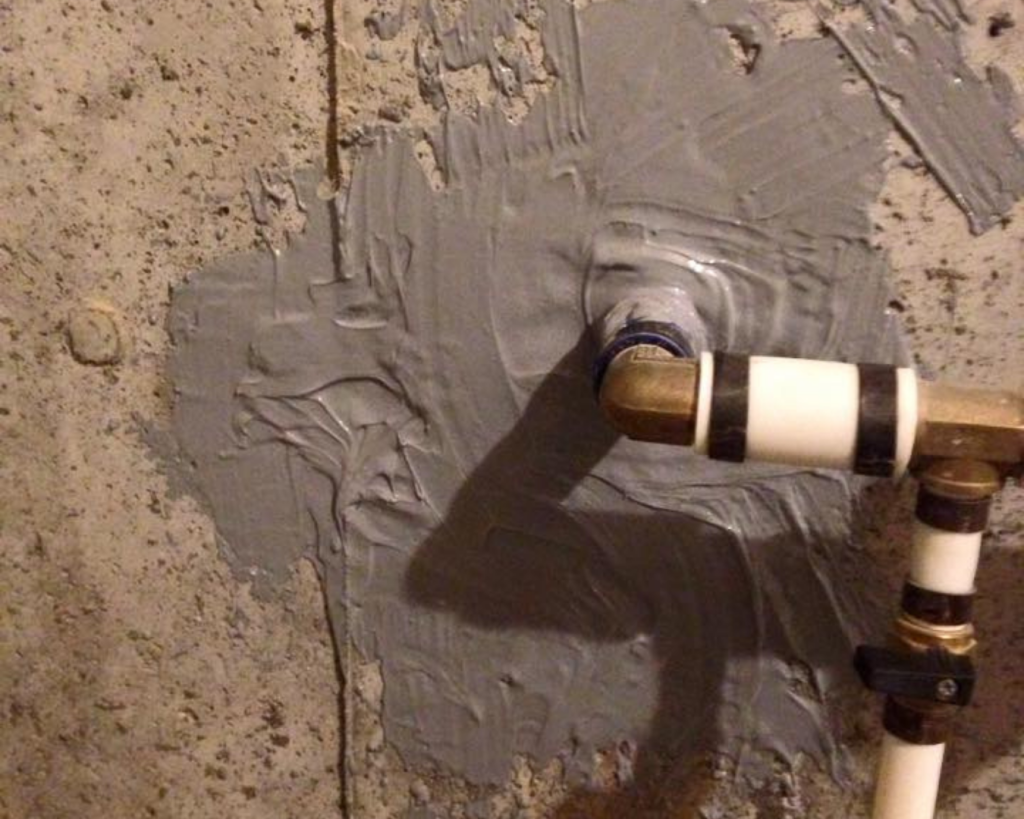 Perforations (Cove Joint & Floor Wall Leak Sealing)